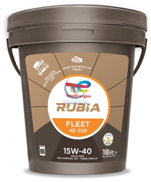 TOTAL_RUBIA FLEET HD 300 15W40 _A5P_202209_18L_VNM